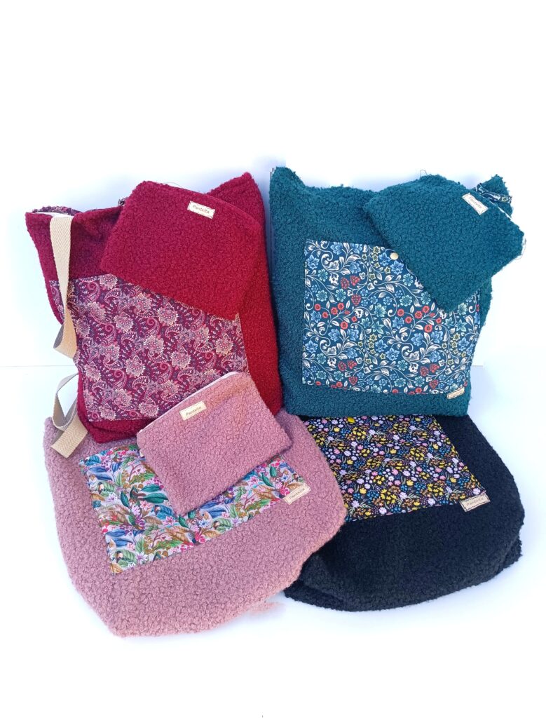 bolsas borreguito a colores