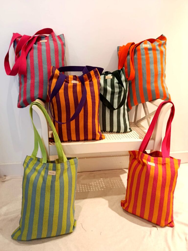 bolsas de rayas